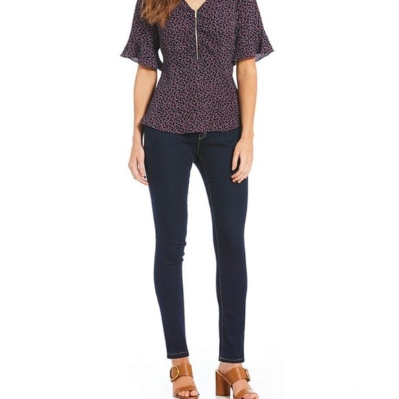 Michael Kors Denim - Michael Kors Dark Wash Skinny Jeans - 6